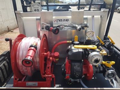 מערכת סקיד 300 ל' ע"ג טרקטור משא